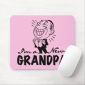 微笑の新しい祖父のTシャツおよびギフト マウスパッド (マウス)