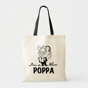 微笑の新しいPoppaのTシャツおよびギフト トートバッグ