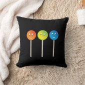 微笑の棒つきキャンデー クッション (ブランケット)