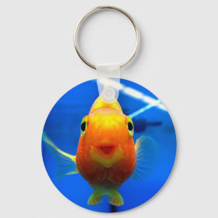 微笑の金魚のキーホルダー キーホルダー
