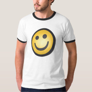 微笑の顔のTシャツ Tシャツ