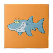 微笑の鮫 タイル (正面)