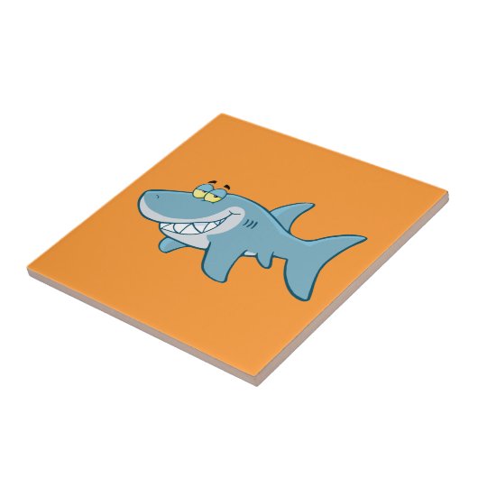 微笑の鮫 タイル (側面)