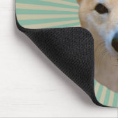 微笑のBarkleyの日が差すことのマウスパッド マウスパッド (コーナー)