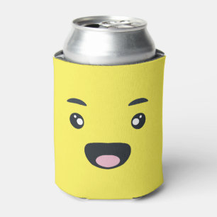 微笑のEmoji 缶クーラー