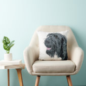 微笑のLabradoodle クッション (椅子)