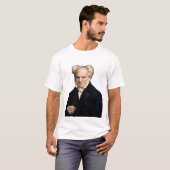 微笑のSchopenhauer Tシャツ (正面フル)