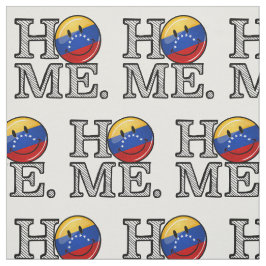 微笑のVenezualanの旗の引っ越し祝いパーティー ファブリック