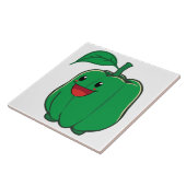 微笑みピーマン タイル (側面)