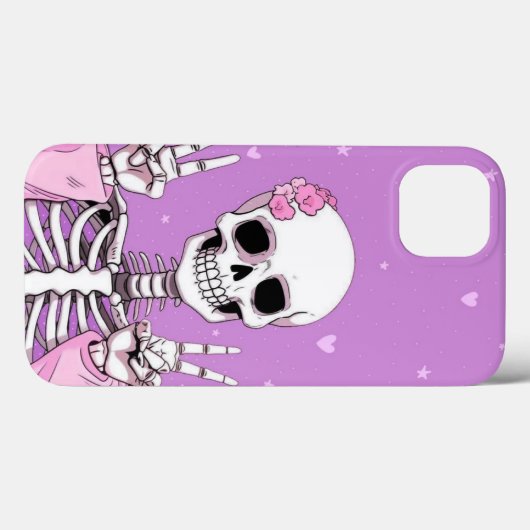 微笑み Case-Mate iPhoneケース (裏面 (横))