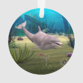 微笑むイルカ オーナメント (裏面)