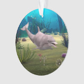 微笑むイルカ オーナメント (正面)