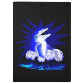 微笑むイルカ クリップボード (裏面)