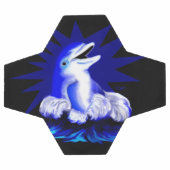 微笑むイルカ サッカーボール (フラット)