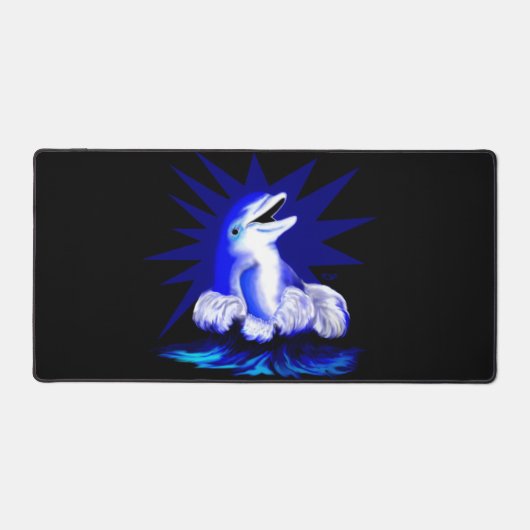 微笑むイルカ デスクマット (正面)