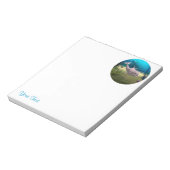 微笑むイルカ ノートパッド (回転)