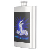 微笑むイルカ フラスク (左)