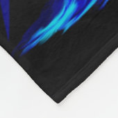 微笑むイルカ フリースブランケット (角)