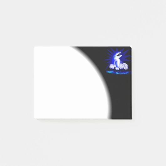 微笑むイルカ ポストイット (正面)