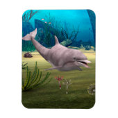 微笑むイルカ マグネット (縦)