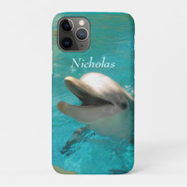 微笑むイルカ iPhone 11 PROケース