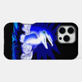 微笑むイルカ iPhoneケース (裏面横)
