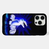 微笑むイルカ iPhoneケース (裏面横)