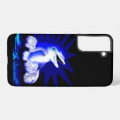 微笑むイルカ SAMSUNG GALAXYケース (裏面横)
