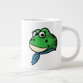 微笑むカエル ジャンボコーヒーマグカップ (右)