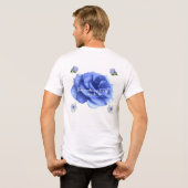 微笑むハート トライブレンドTシャツ (裏面全面)