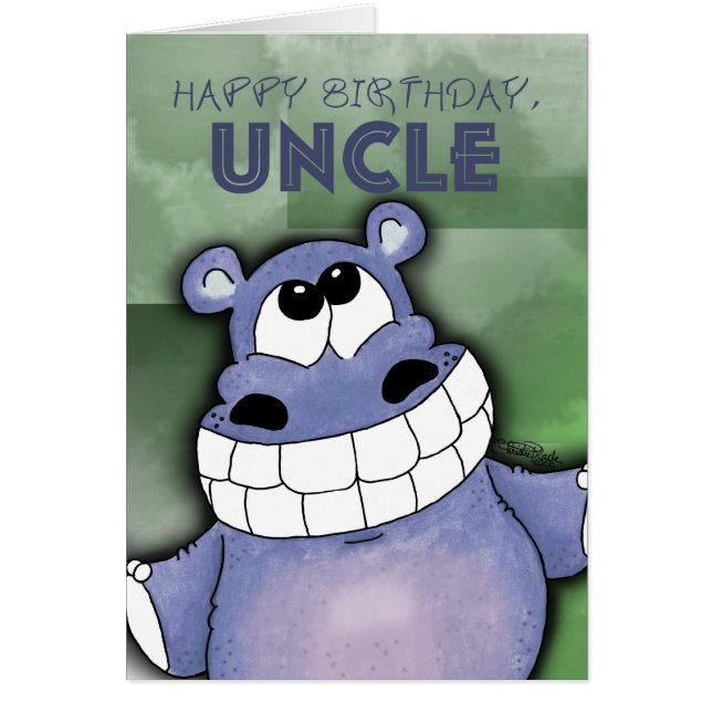 微笑むヒッポ誕生日 (正面)