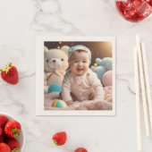 微笑むベビー スタンダードカクテルナプキン (インサイチュ)