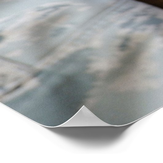 微笑むベルギーマリノワスドッグ ポスター (角)