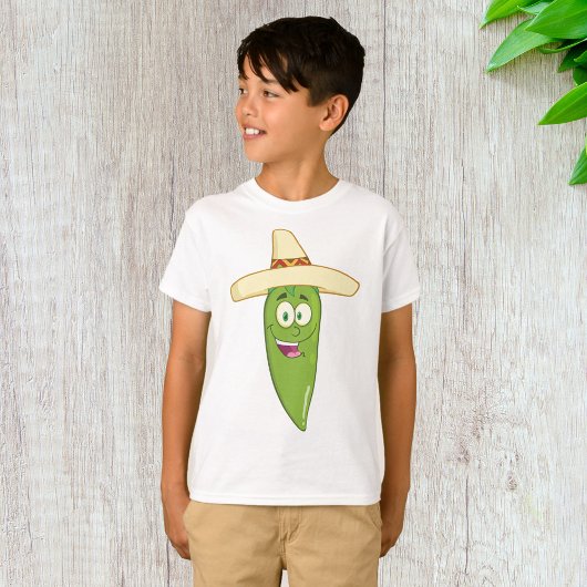 微笑む青唐辛子 Tシャツ