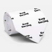 微笑を保って下さい ネクタイ (ロール)