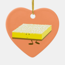 微笑レモンバーのキャラクター セラミックオーナメント