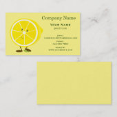 微笑レモン 名刺 (正面/裏面)