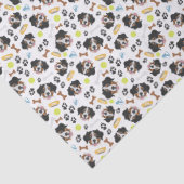 微笑犬のバーニーズ・マウンテン・ドッグ 薄葉紙 (詳細)