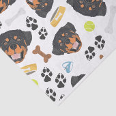 微笑犬のロットワイラー 薄葉紙 (詳細)