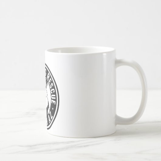 微笑犬の救助 コーヒーマグカップ (右)