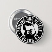 微笑犬の救助 缶バッジ (正面&裏面)