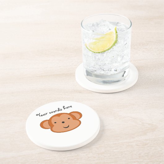 微笑猿 コースター (側面)