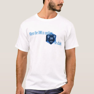微笑DMを恐れていて下さいあって下さい Tシャツ