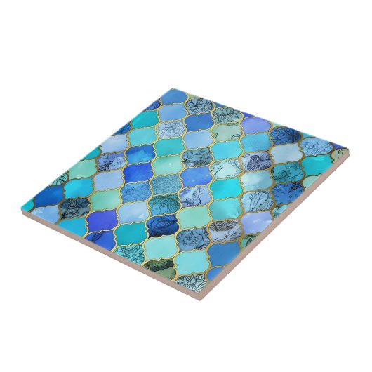 微細に輝く床のタイル タイル (側面)