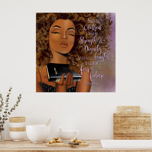 徳の高い女 ポスター (キッチン)