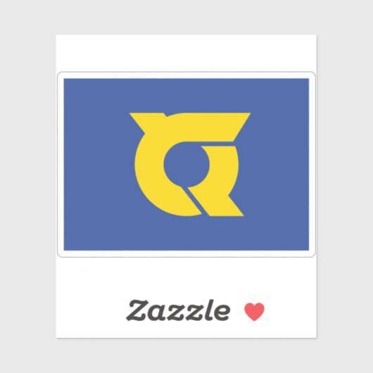 徳島県国旗 シール (シート)