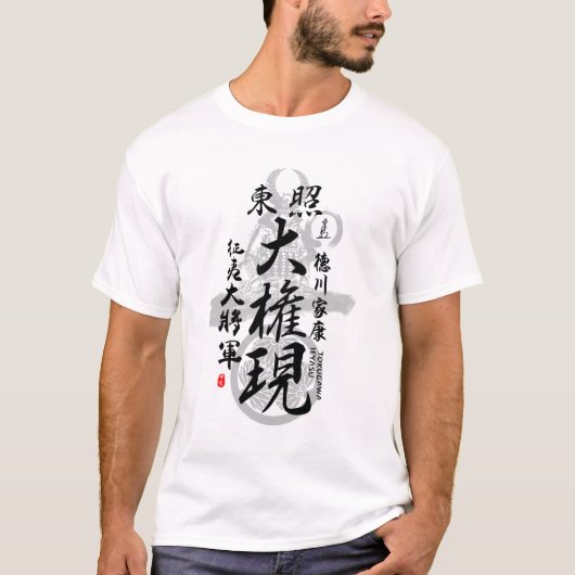 徳川家康東照大権現 Tシャツ (正面)