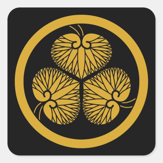 徳川葵1（第1、第2、第3位）33 スクエアシール (正面)