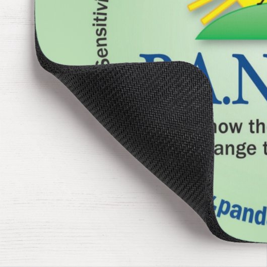 徴候を知って下さい、結果のマウスパッドを変えて下さい マウスパッド (コーナー)