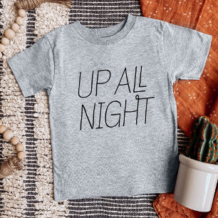 徹夜で ベビーTシャツ